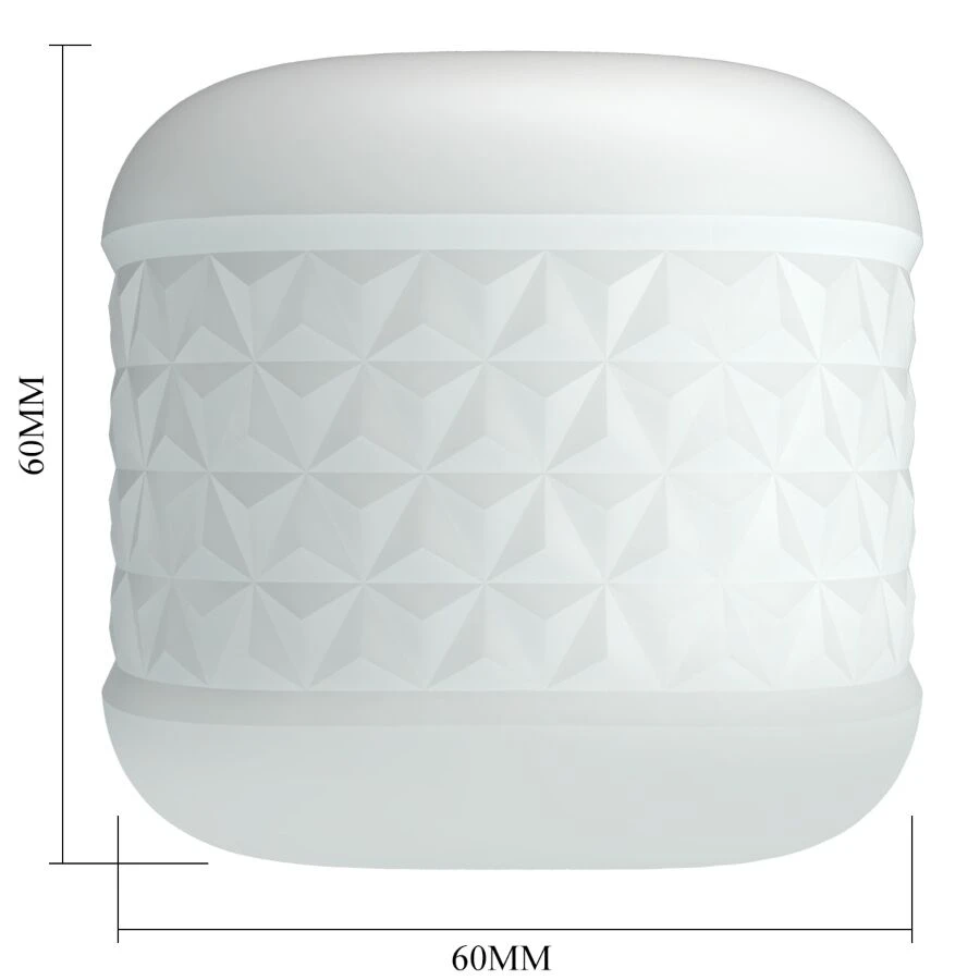 PRETTY LOVE - MASTURBADOR MASCULINO CRYSTLE BRANCO